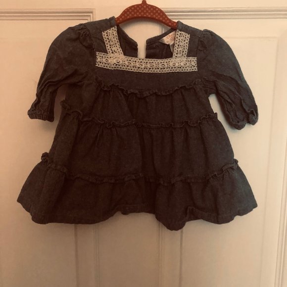 Chaps Denim Shirt - Baby Girl - Picture 1 of 4